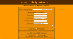 Desktop Screenshot of hosting.helpwise.com.au